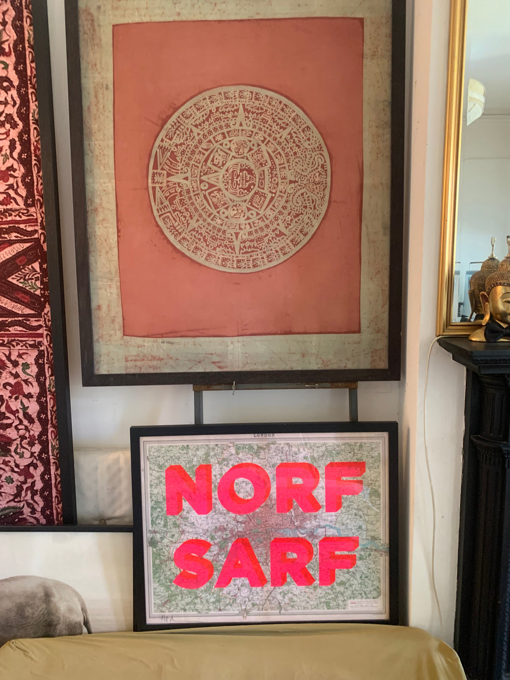 Mayan Calendar - Mexico - (Batik)