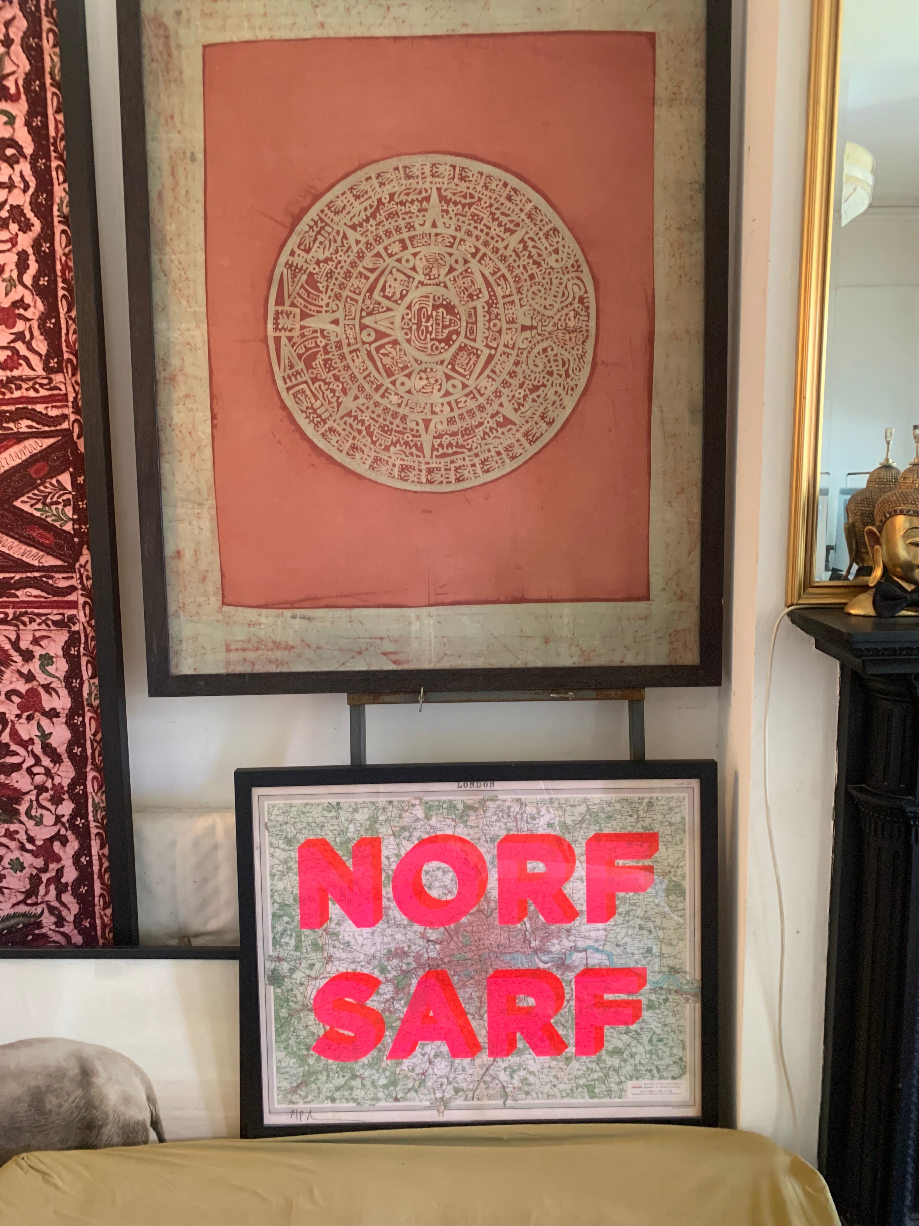 Mayan Calendar - Mexico - (Batik)