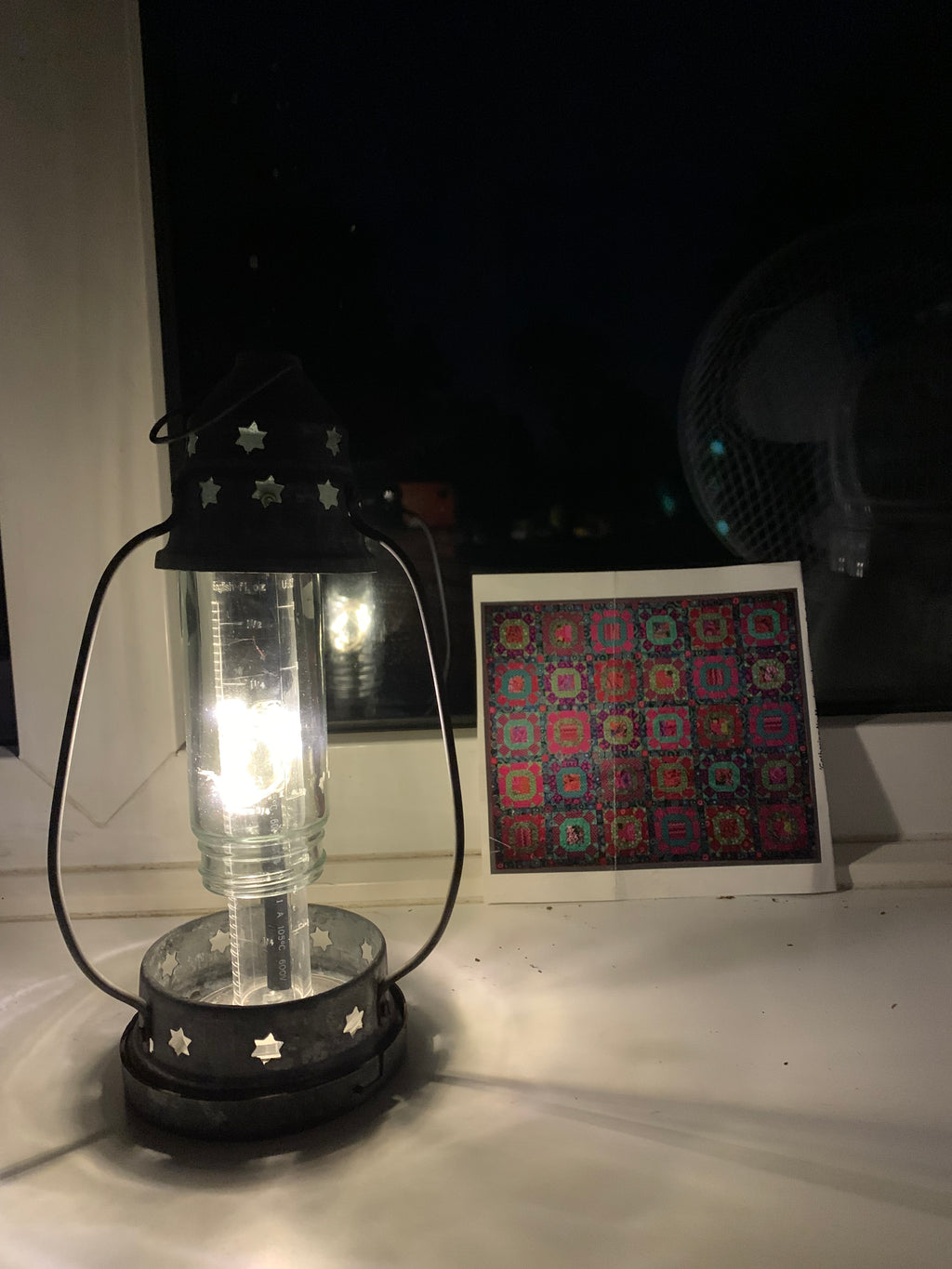 'Hurricane Lamp' (Atmospheric + Iconic)