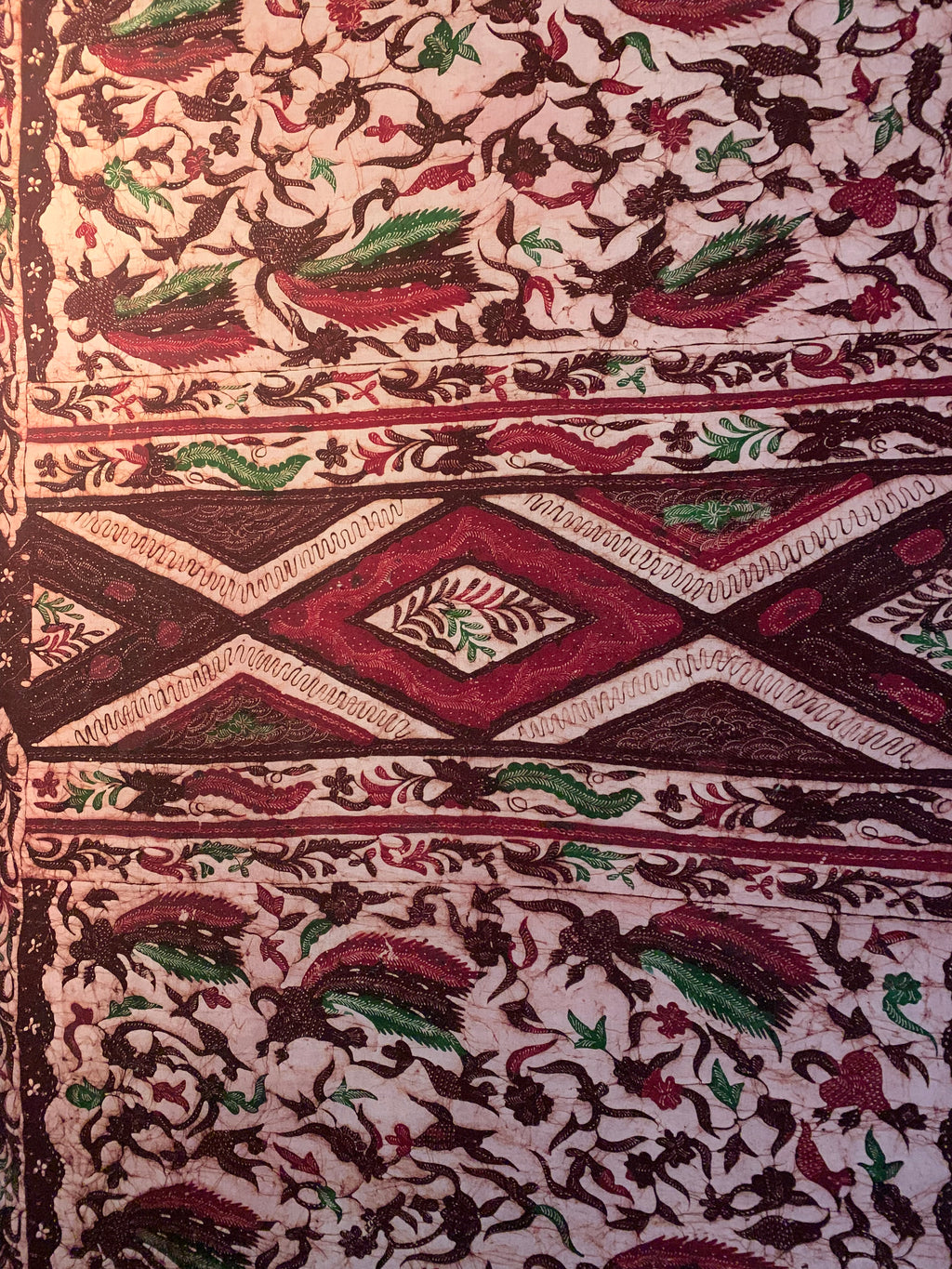 Indonesia - Lava flow- Batik