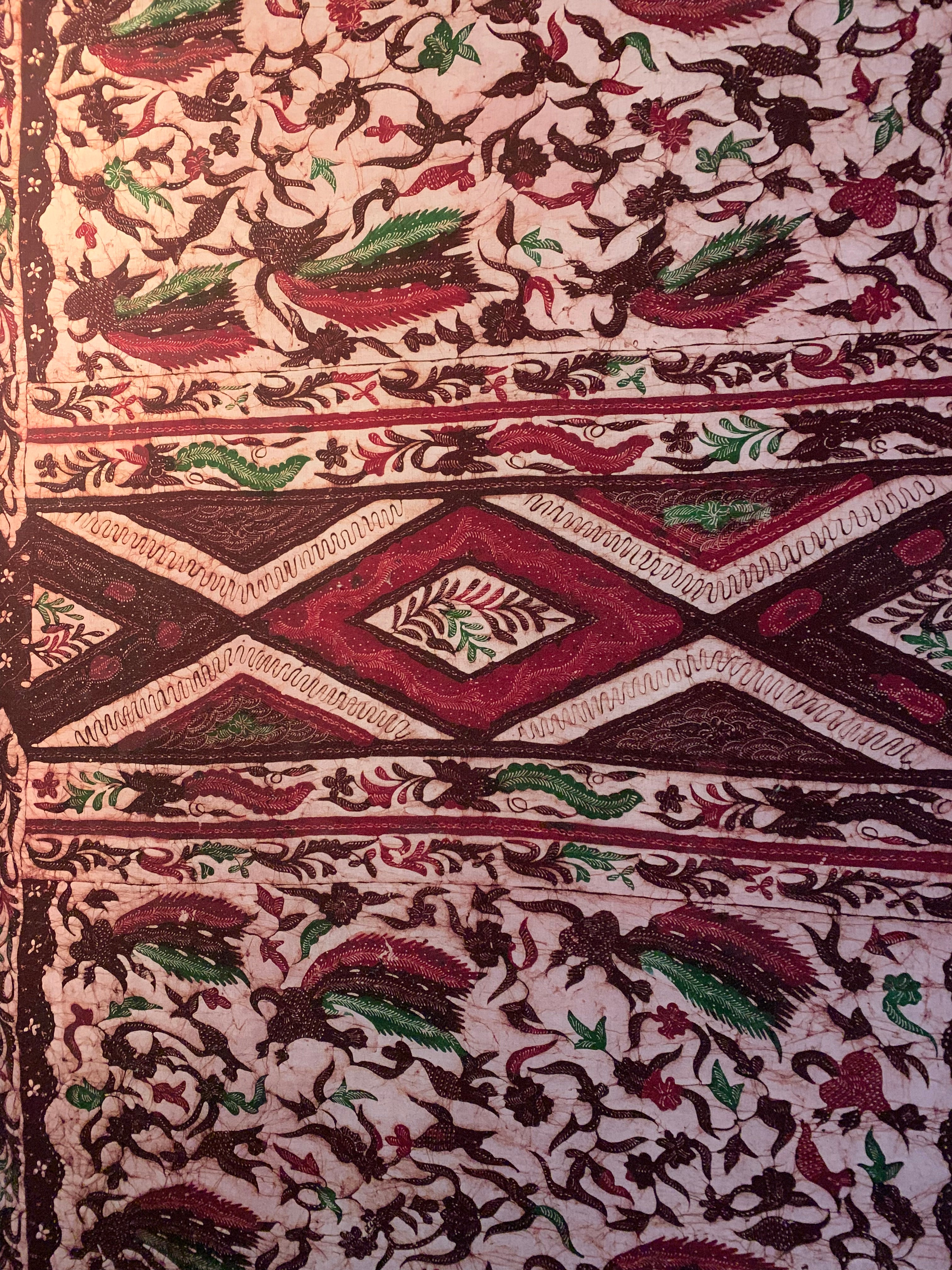 Indonesia - Lava flow- Batik