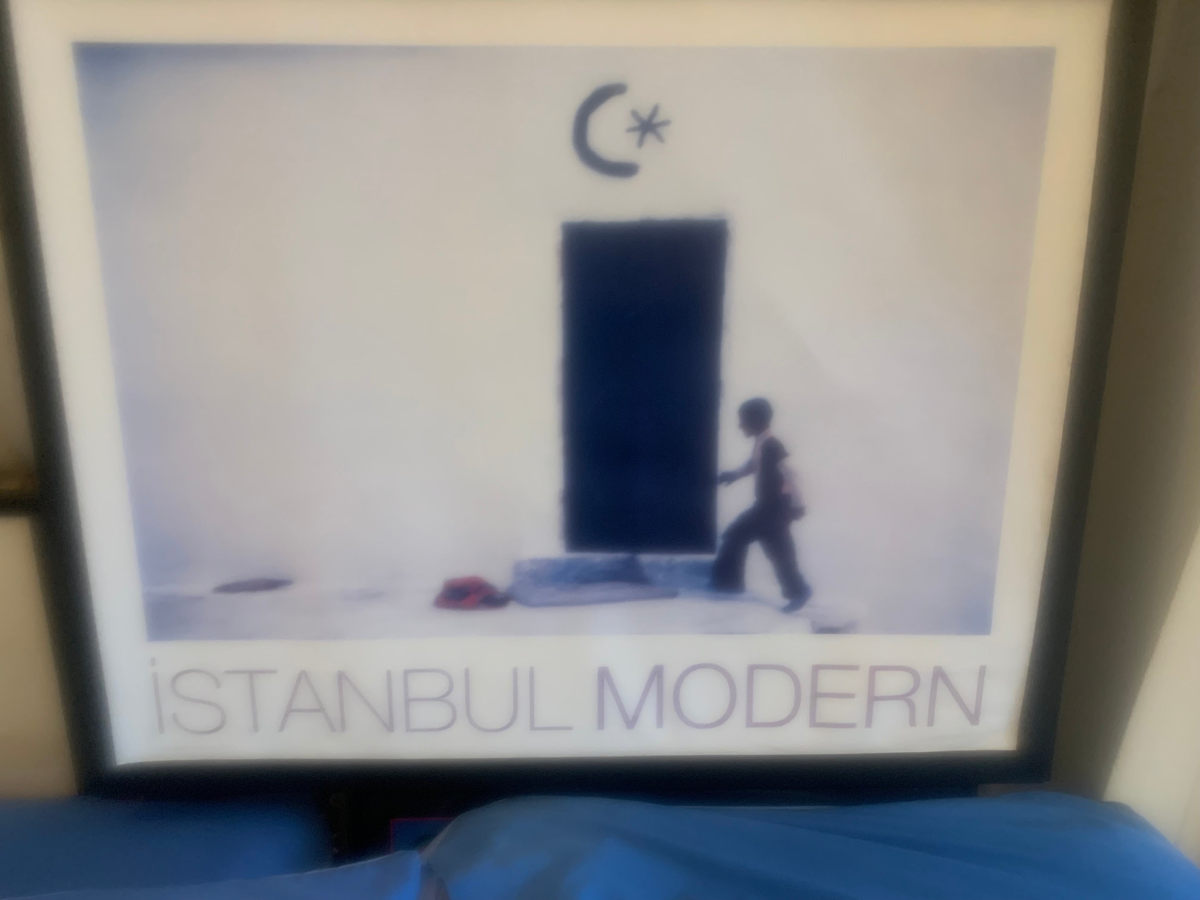 Istanbul Modern 'Boy - Door + Islamic Crescent"