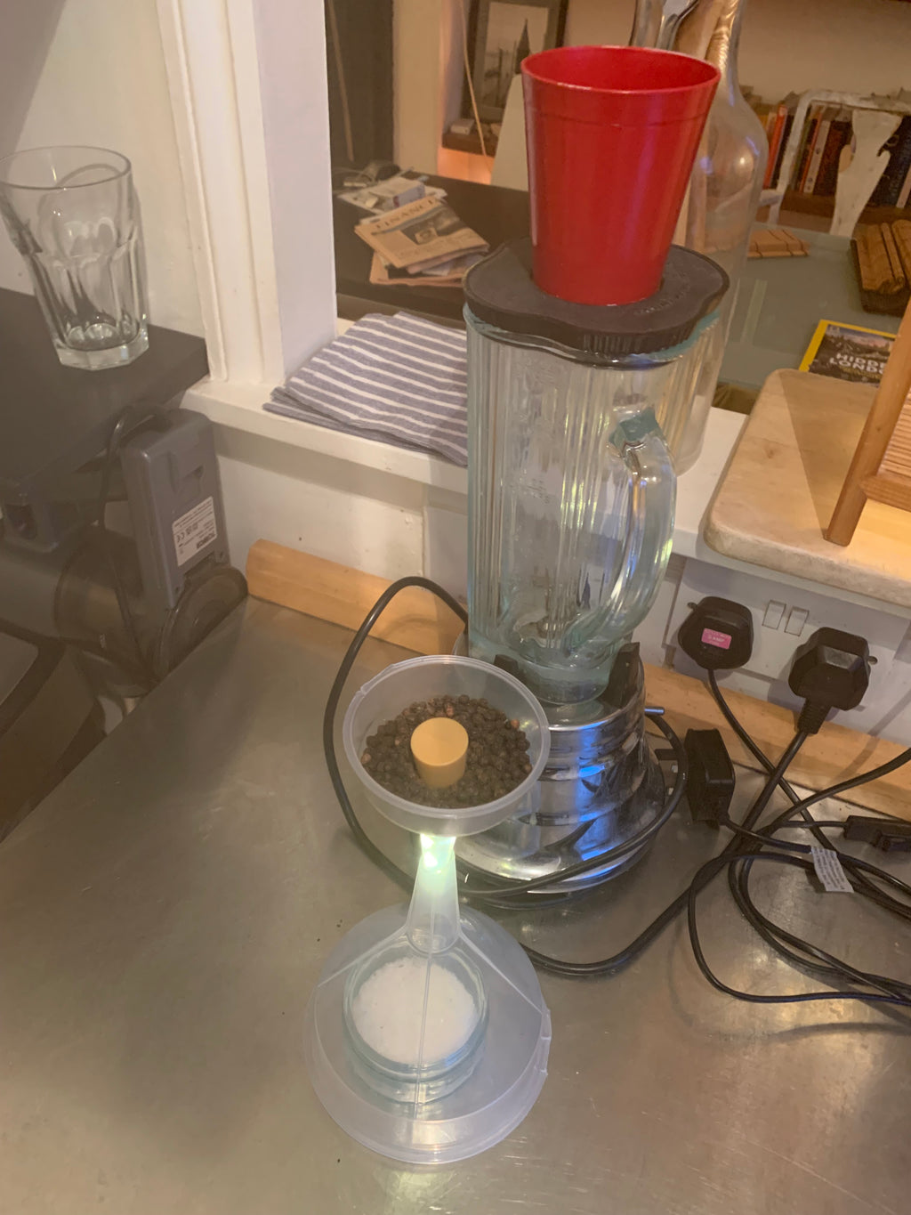 'Salt and Pepper Cellar' -  Lamp