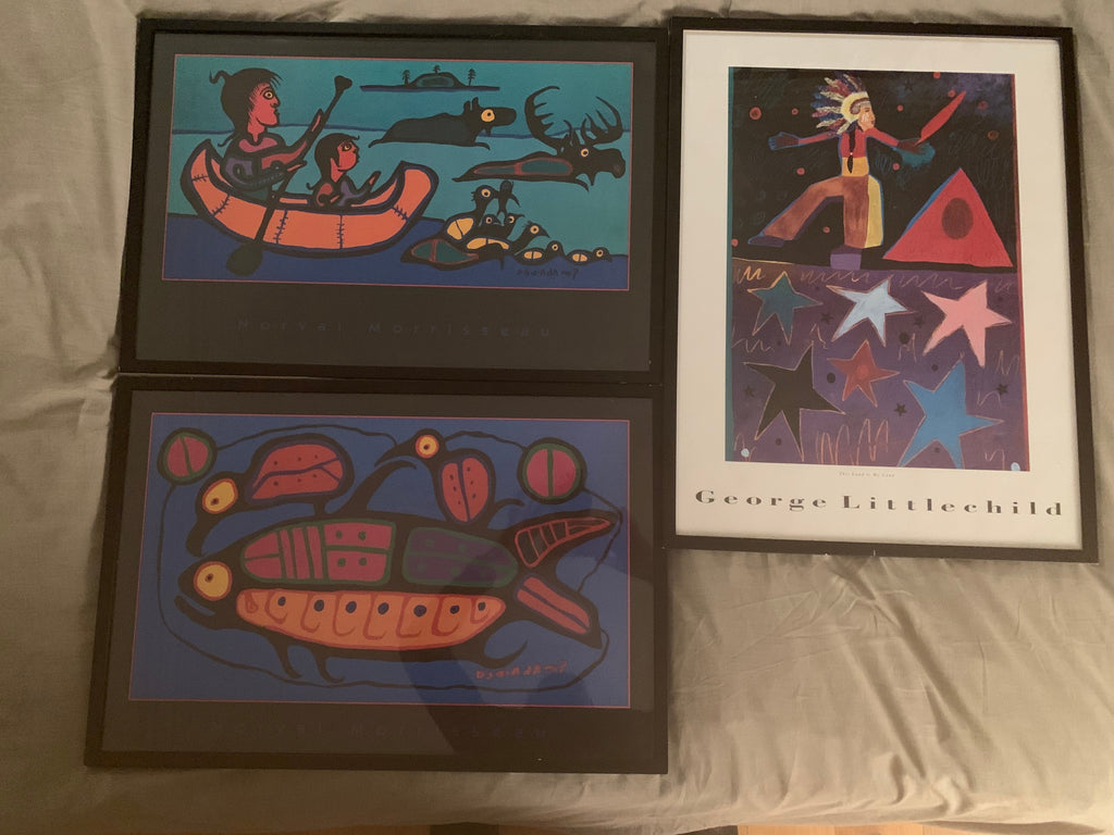 Canadian Totems - 'Savage' - Art- 'George Littlechild'