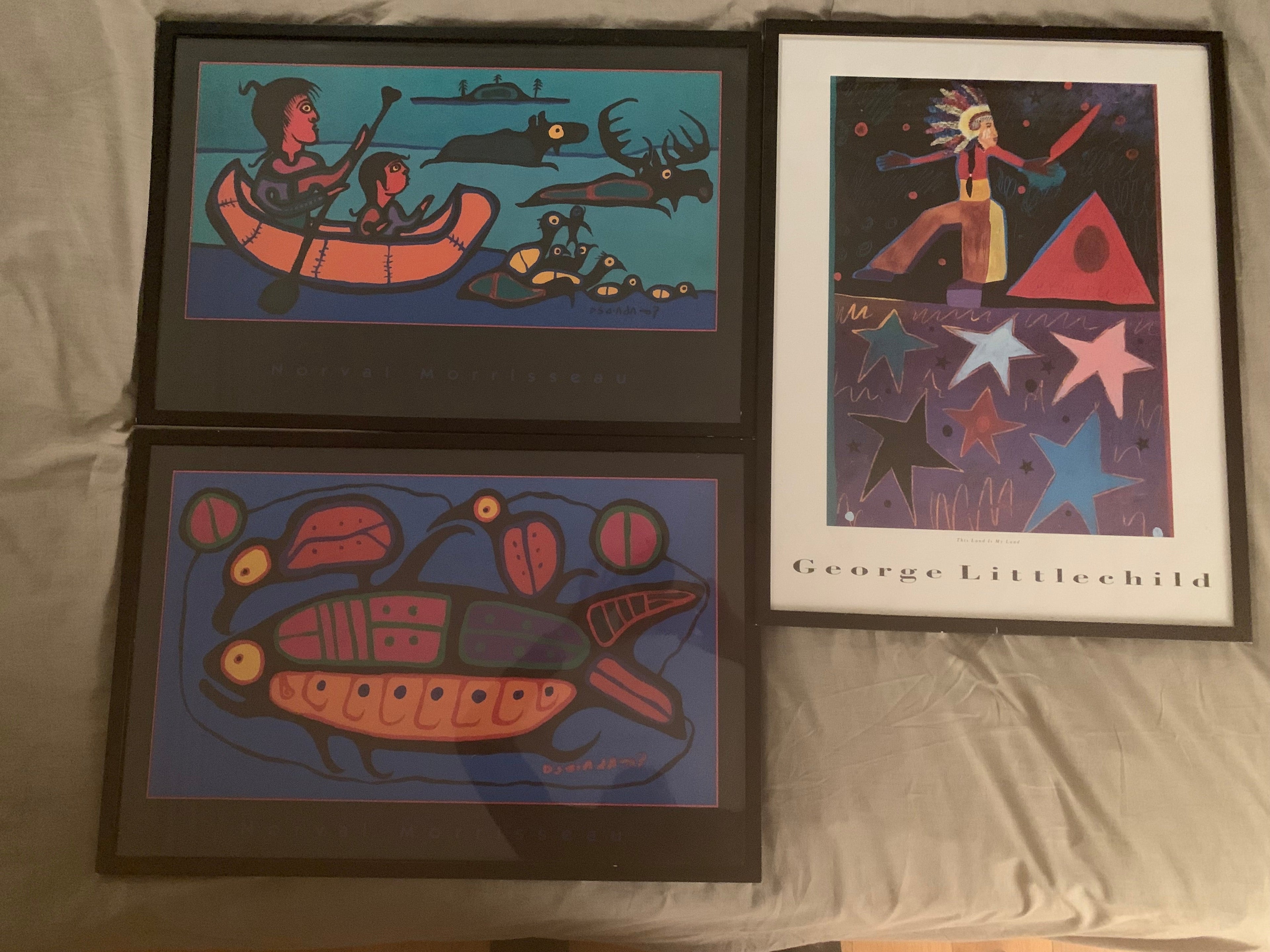 Canadian Totems - 'Savage' - Art- 'George Littlechild'