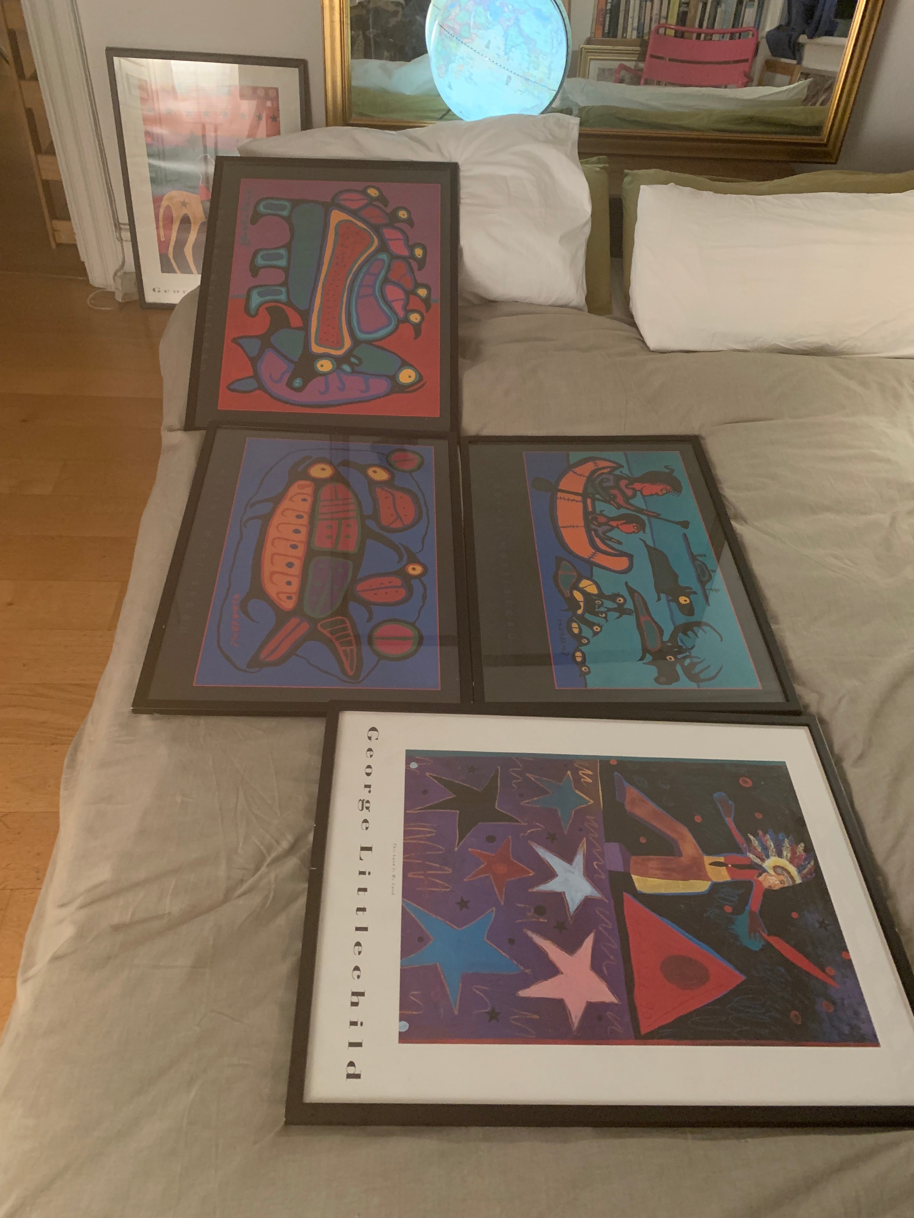 Canadian Totems - 'Savage' - Art- 'George Littlechild'